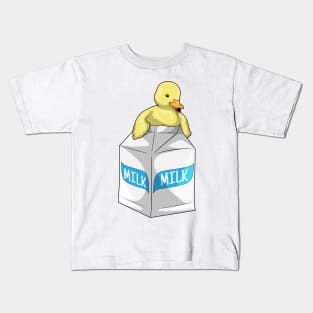 Duck Milk Kids T-Shirt